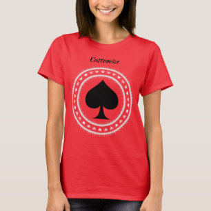 Zirkeln Schwarz Spade Thunder_Cove T-Shirt