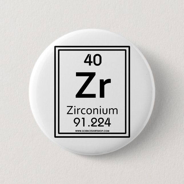 Zirkonium 40 button (Vorderseite)