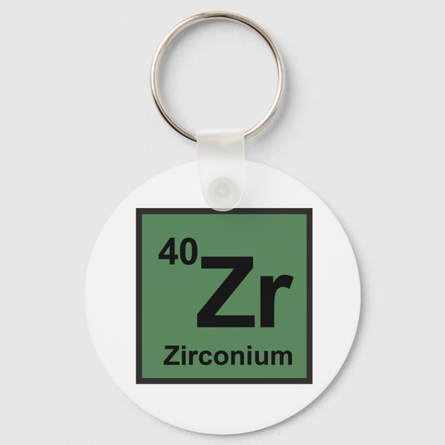 Zirkonium-Schlüsselanhänger Schlüsselanhänger (Vorderseite)