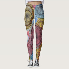 Zirkuläre Leggings