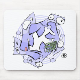 Zirkulärer Kannibalismus Mousepad
