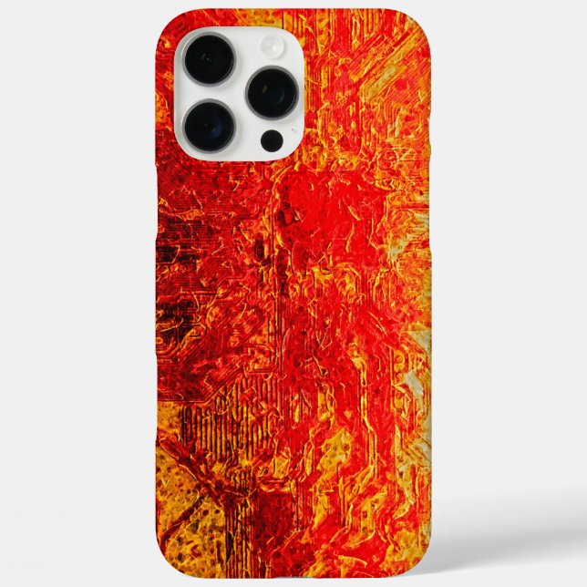 Zirkularplatine: Explosion iPhone 16 Pro Max Hülle (Rückseite)