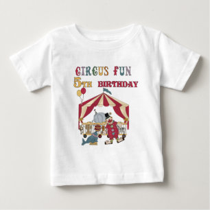 Zirkus 5. Geburtstagsgeschenke Baby T-shirt