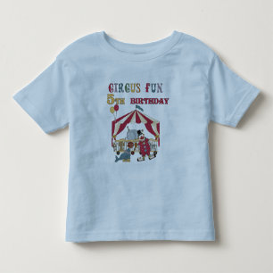 Zirkus 5. Geburtstagsgeschenke Kleinkind T-shirt