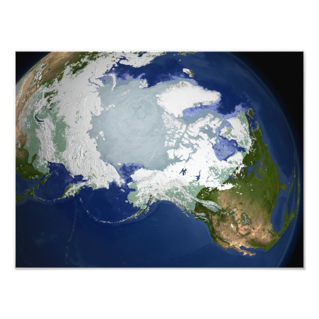 Zirkus-Arktische Permafrost Fotodruck (Vorne)