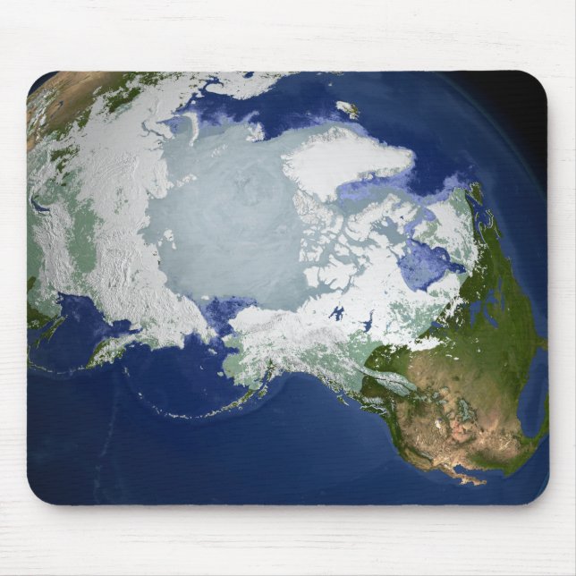 Zirkus-Arktische Permafrost Mousepad (Vorne)