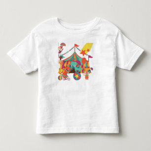 Zirkus-Ausführende Kleinkind T-shirt