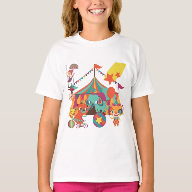 Zirkus-Ausführende T-Shirt (Vorderseite)