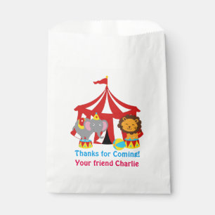 Zirkus-Bevorzugungs-oder Party-Taschen Geschenktütchen