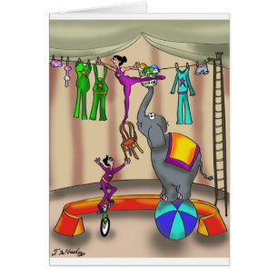 Zirkus-Cartoon 9376