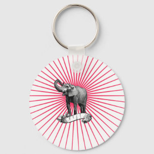 Zirkus-Elefant-Schlüsselanhänger Schlüsselanhänger