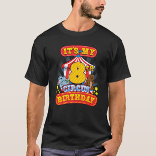 Zirkus Geburtstagsfeier Party am Achten B Tag T-Shirt