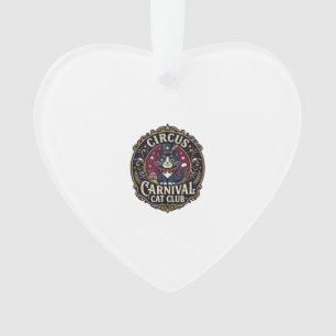 Zirkus Karneval Katze Vater Geschenkidee - Zirkus  Ornament