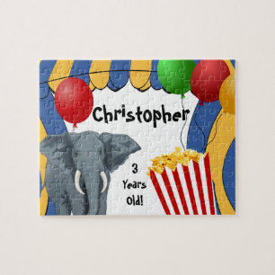 Zirkus-Karnevals-Gewohnheits-Geburtstag