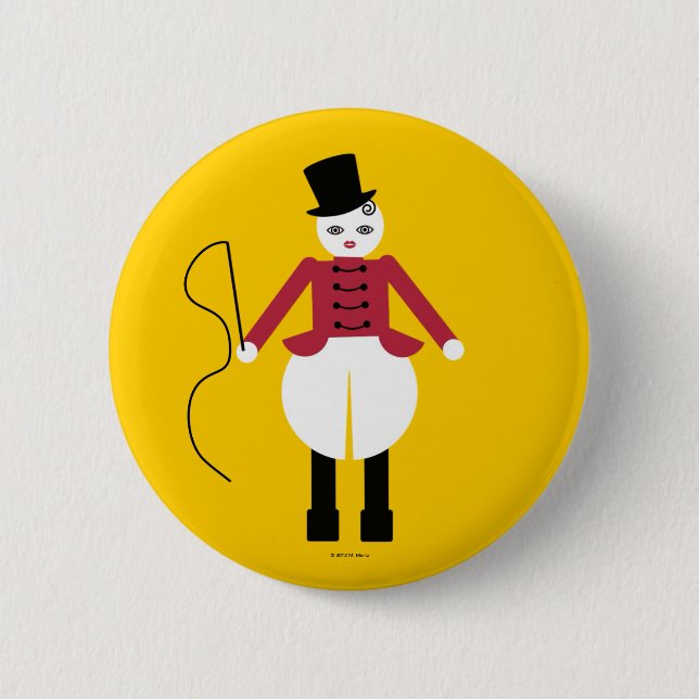 Zirkus-Knopf Button (Vorderseite)