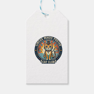 Zirkus-Magie-Plakat Katze Süße Kitty Design - Zirk Geschenkanhänger
