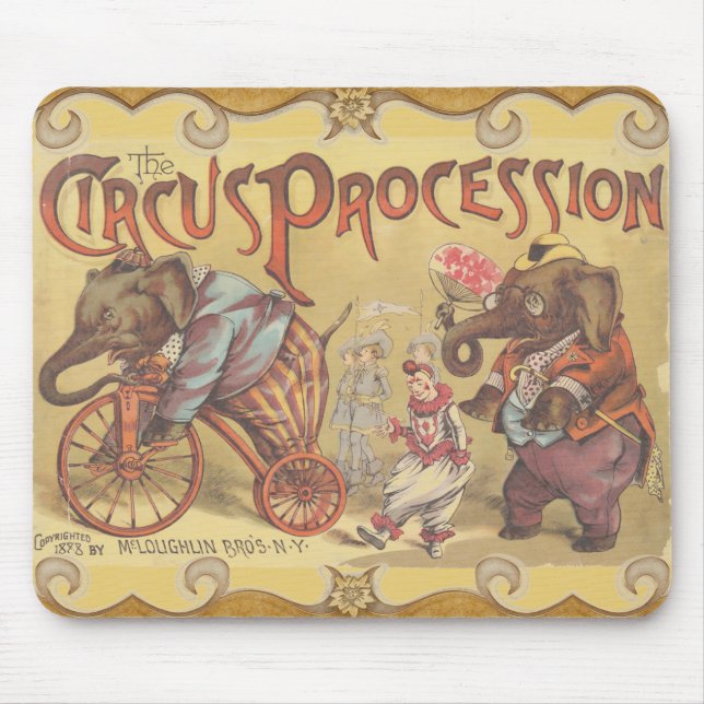 Zirkus Mousepad (Vorne)