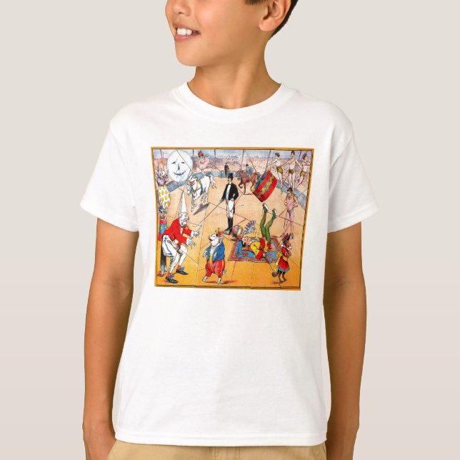 Zirkus-Puzzle - Hemd T-Shirt (Vorderseite)