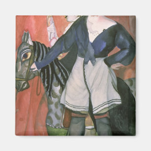 Zirkus Scene, 1917 Magnet