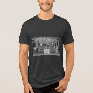 Zirkus-Seitenshow-Freaks Tri-Blend Shirt