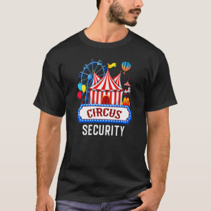 Zirkus-Sicherheits-Karneval-Kostüm-Carny-Veranstal T-Shirt