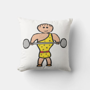Zirkus-Strongman Kissen