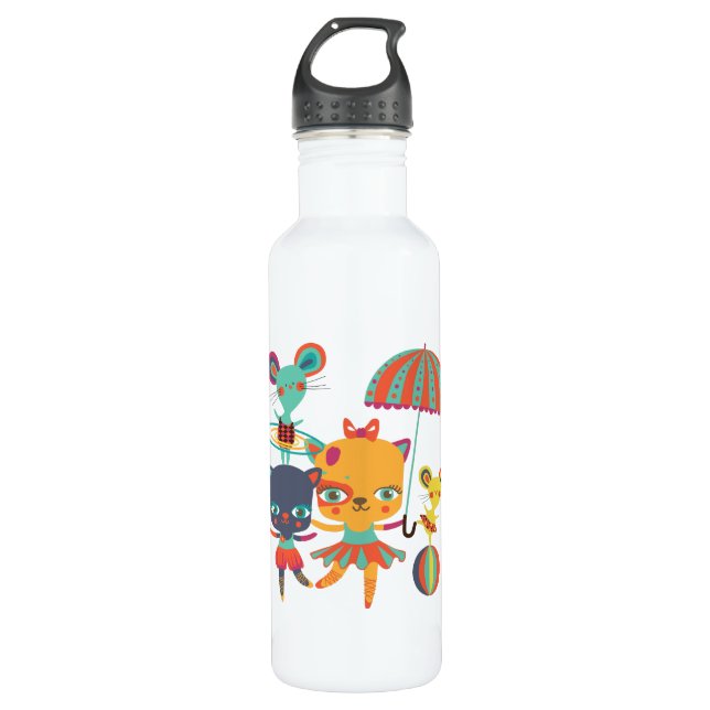 Zirkus-Süssen Trinkflasche (Vorderseite)
