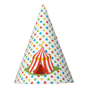Zirkus-Thema des Zirkus-Zelt-  Partyhütchen
