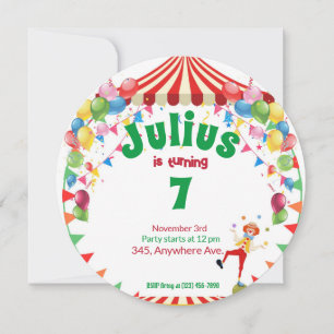 Zirkus-Themen-Geburtstag