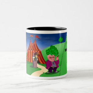 Zirkus-und Charakter-große Tasse