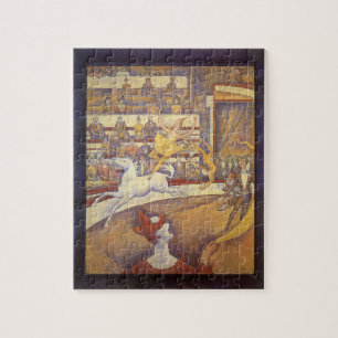 Zirkus von Georges Seurat, Vintage-Pointillismus-K