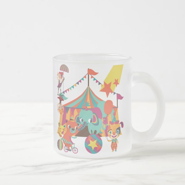 Zirkusdarsteller Mattglastasse (Rechts)