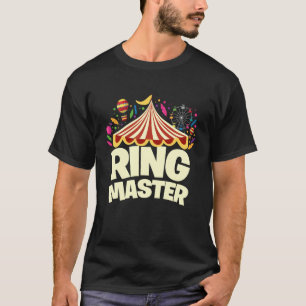 Zirkusdirektor Lustiges Zirkus-Thema Familien-Matc T-Shirt