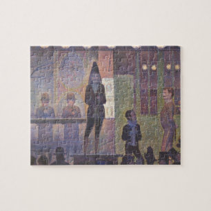 Zirkusparade von Georges Seurat, Vintage Art