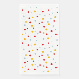 Zirkusparty Farbkugeln Kindergeburtstag Serviette