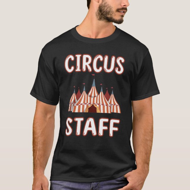 Zirkuspersonal T-Shirt (Vorderseite)