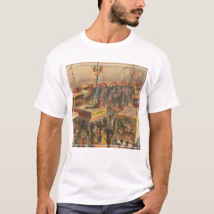 Zirkusposter, ausgestellt in einem Zelt T-Shirt