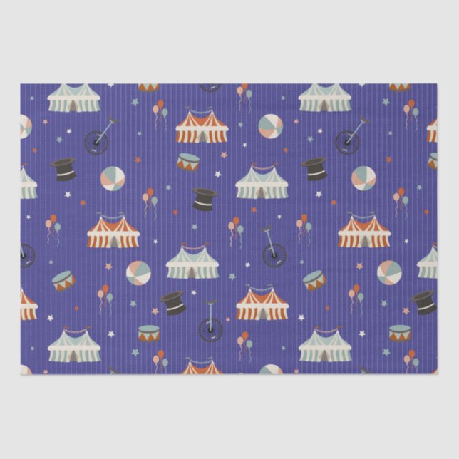 Zirkusspass Seidenpapier (Vorderseite)