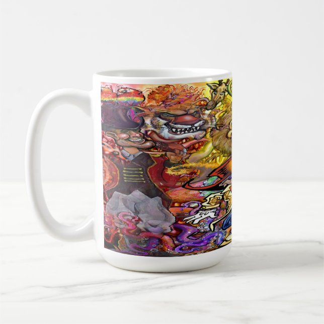 Zirkustraum Kaffeetasse (Links)