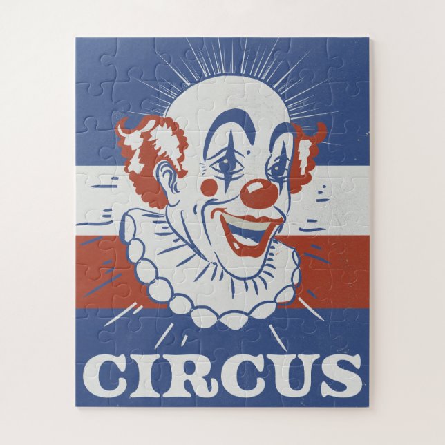 Zirkuswerbung im Vintage-Stil (Vertikal)
