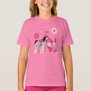Zirkuszelt-Karussell-Pferd T-Shirt