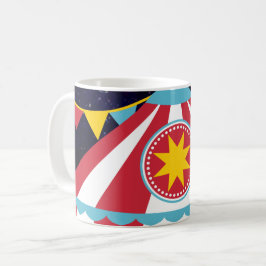 Zirkuszent in der Nacht Kaffeetasse