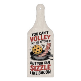 Zisch wie Bacon Pickleball Küche Schneidebrett