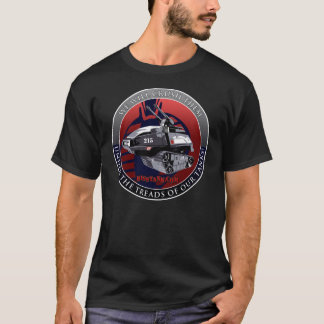 Zischen-Behälter-Zerstampfung T-Shirt