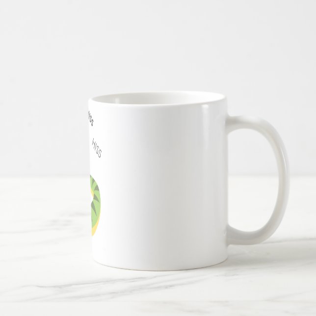 Zischen-Schlange niedliches Emoji Kaffeetasse (Rechts)