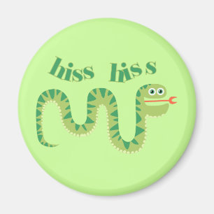 Zischen-Zischen-Schlange Magnet