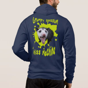 Zischmaschine Lustiger mürrischer Opossum Wilder H Hoodie