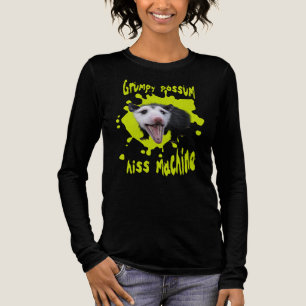 Zischmaschine Lustiger mürrischer Opossum Wilder H Tri-Blend Shirt