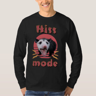 Zischmodus Lustiger Opossum Chaotisches Tier T-Shirt