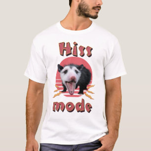 Zischmodus Lustiger Opossum Chaotisches Tier T-Shirt